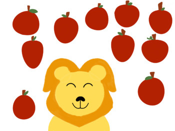 Preview of Ten Apples Up on Top- Printable