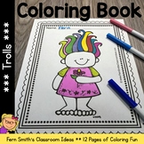 Trolls Coloring Pages Dollar Deal - 12 Pages of Troll Colo