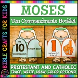 Ten Commandments Craft | Protestant & Catholic | Trace, Wr