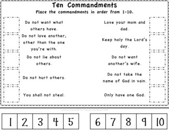 Ten Commandment Games Catholic