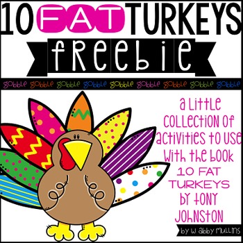 Preview of Ten Fat Turkeys FREE