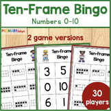 Ten Frame Bingo to 10