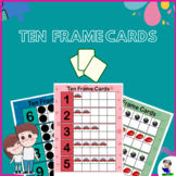 Ten Frame Cards Printable Learning Worksheet