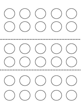 Ten Frame Circles by Sharp Pencils Sharp Students | TPT
