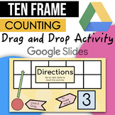 Ten Frame Counting - Drag and Drop Activity (Perfect for G