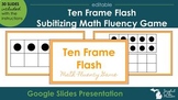 Ten Frame Flash Subitizing Math Fluency Game (Google Slides)