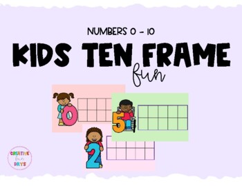 Preview of Ten Frame Kids Fun