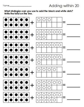 Ten Frame Math by Primary in Idaho | Teachers Pay Teachers