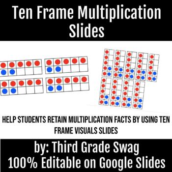 Preview of Ten Frame Multiplication Slides 