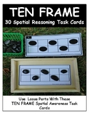 Ten Frame Nature - Spatial Reasoning Task Cards