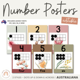 Ten Frame Number Posters 0 - 100 | AUSTRALIANA Classroom Decor