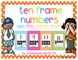Ten Frame Numbers