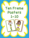 Ten Frame Posters 1-10