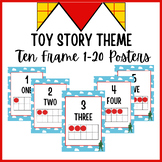 Ten Frame Posters 1-20 | Number Posters | Number Line | To