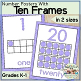 Ten Frame Posters/Anchor Charts/Mini-Posters/Wall Charts/N
