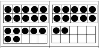 Ten Frame Teen Number (Place Value) Quiz Quiz Trade Kagan by TeachMrsDTeach