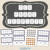 Ten Frame Template for Addition and Subtraction up to 20