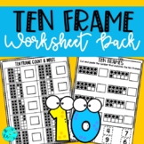 Ten Frame Worksheet Pack