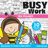 Ten Frames {Fun No Prep Worksheet Activities}