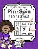 Ten Frames (0-10) - Self-Checking Math Centers