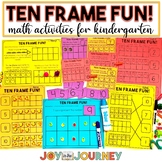 Ten Frames Activities for Kindergarten