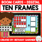 Ten Frames Addition - Boom Cards - Distance Learning - Digital