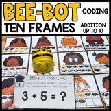 Ten Frames Bee Bots Mat | Code the Bee Bot