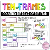 Ten Frames Counting Chart - Days of the School Year