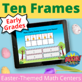 Ten Frames Boom Cards Easter