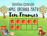 Ten Frames Math Boom Cards for Kindergarten 1st Grade No P