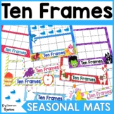 Ten Frames for Seasonal Mini Erasers