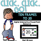Ten Frames to 20 Interactive PowerPoint Math Center - Clic