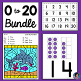 Numbers Lines 1 to 20 Tracing & Writing Charts, Games and 