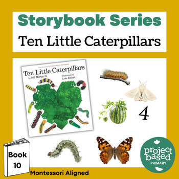 Preview of Ten Little Caterpillars Storybook Series Book 10