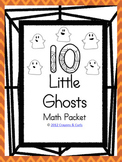 Ten Little Ghosts Math Pack