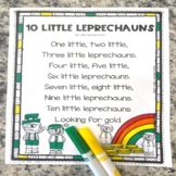 Ten Little Leprechauns - St. Patrick's Day Poem for Kids