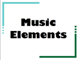 Ten Music Elements for K-5th