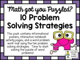 Ten Problem Solving Strategies Pack ~ Posters & Interactiv