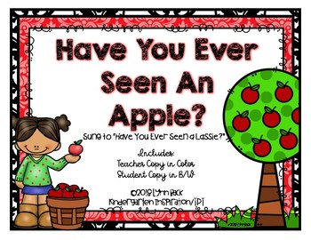 Preview of Have You Ever Seen an Apple?