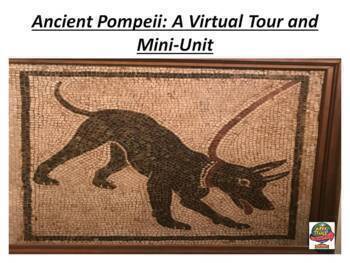 Preview of Ten Take-Aways: Pompeii Virtual Tour, Mini-Unit & Classroom Resources