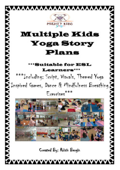 Preview of Ten Themed Yoga Story Lesson Plans