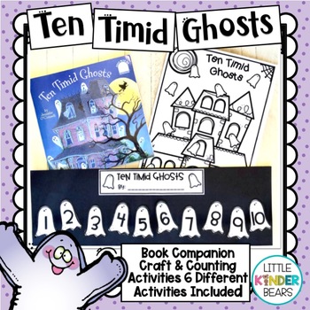 Preview of Ten Timid Ghosts Book Companion Activities