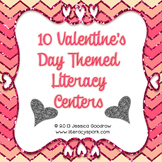 Valentine's Day Themed Literacy Centers
