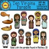 Ten Virgins Parable Clip Art