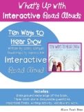 Ten Ways to Hear Snow-PDF Interactive Read Aloud