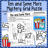 Ten and Some More Mystery Grid Puzzle ~ Popcorn and Soda