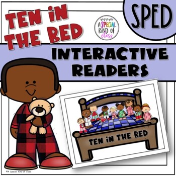 Preview of Ten in the Bed - Adapted books for SPED 