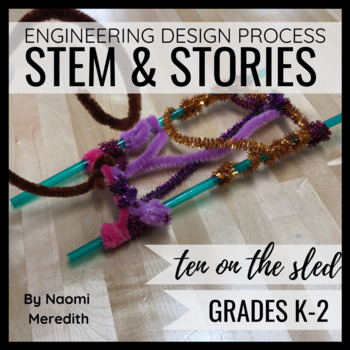 Preview of Ten on the Sled Book Activity | STEM Activities for Winter