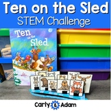 Ten on the Sled Read Aloud Winter STEM Activity