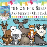 Ten on the Sled Stick Puppets & Writing Activity | Book Companion